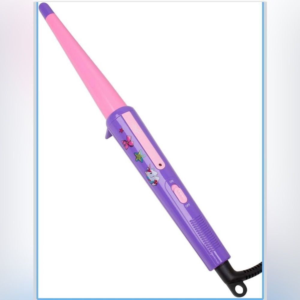 JoJo Siwa Pink and Purple Kids Curling Wand